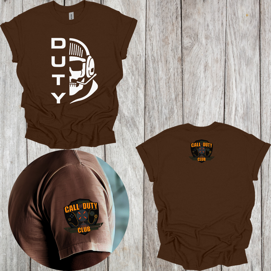 COD Club Logo Tee w/ Back & Pocket Patch