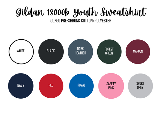 Youth Blank Sweatshirts & Hoodies