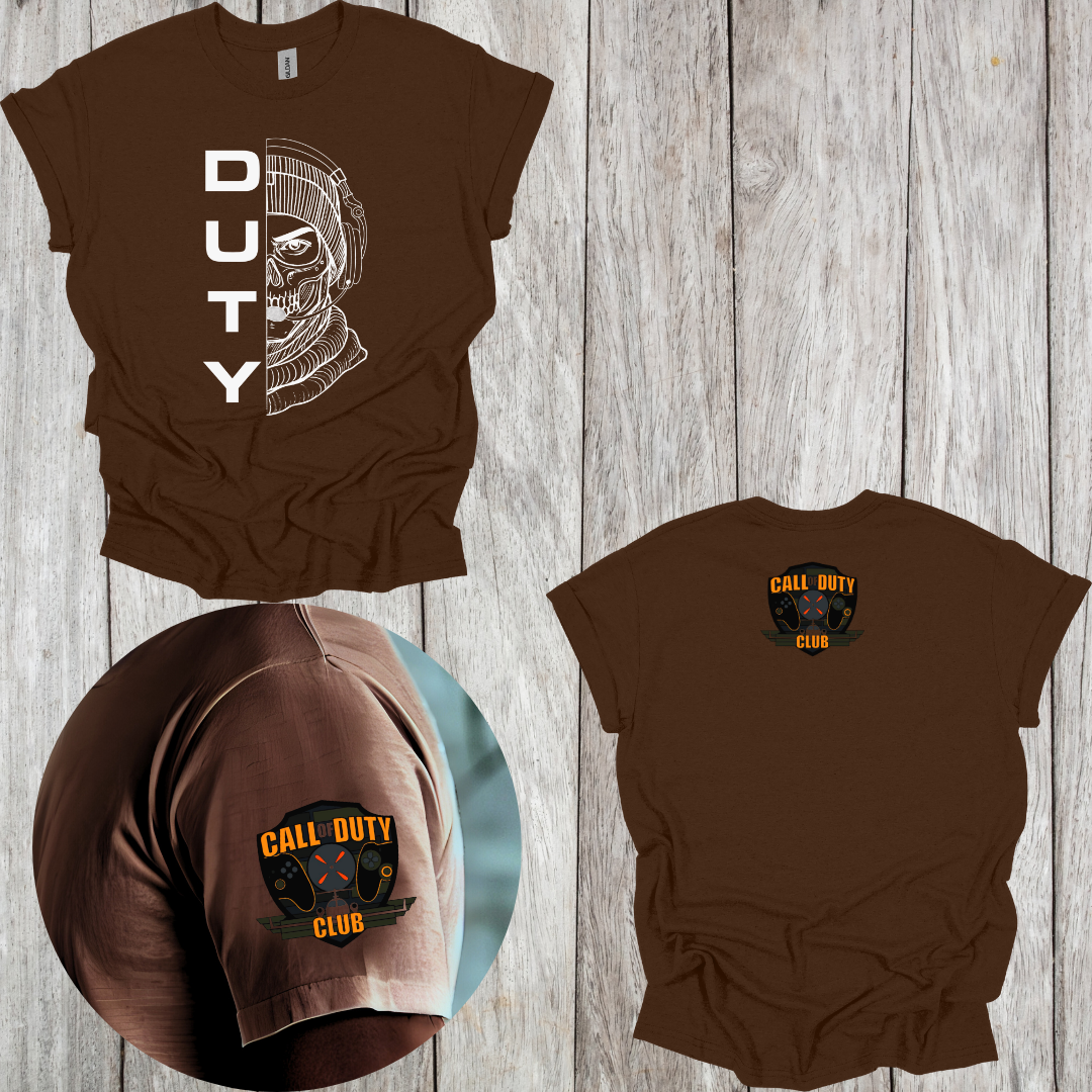 COD Club Logo Tee w/ Back & Pocket Patch