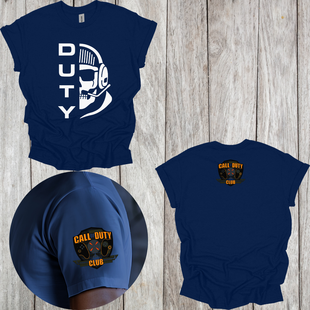 COD Club Logo Tee w/ Back & Pocket Patch
