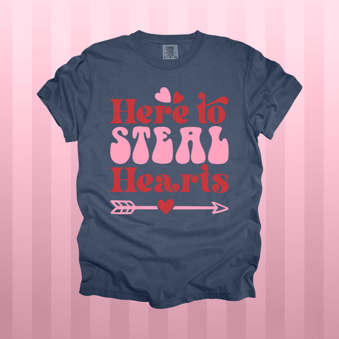 Here to Steal Hearts Design