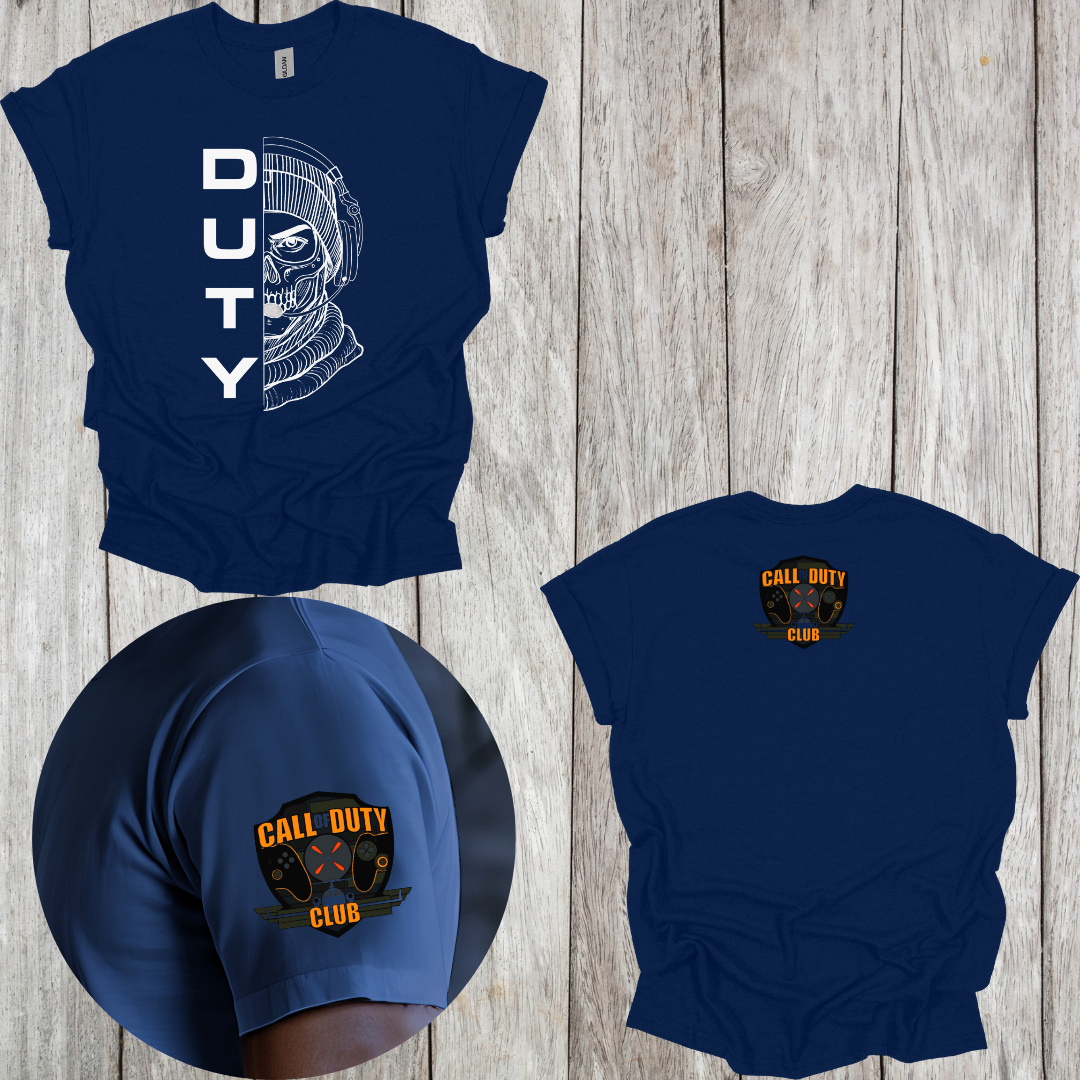 COD Club Logo Tee w/ Back & Pocket Patch