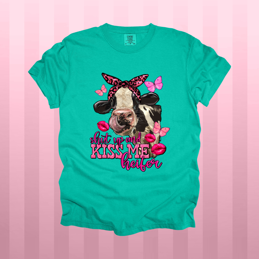 Kiss Me Heifer Design