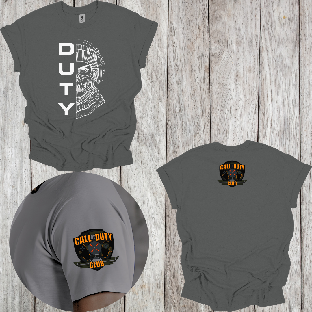 COD Club Logo Tee w/ Back & Pocket Patch