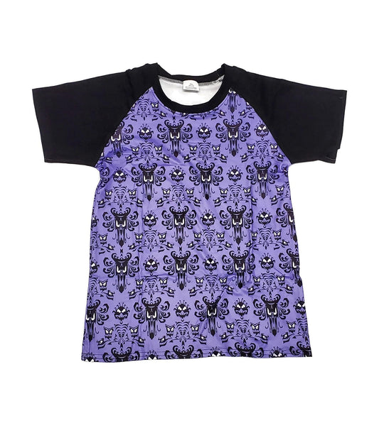 Haunted Mansion Inspired Milk Silk Raglan