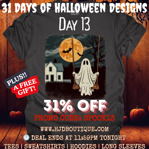 31 Days of Designs: Day 13 Ghost Swing (& FREE GIFT)