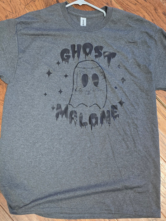Ghost Malone Graphic Tee |Large|
