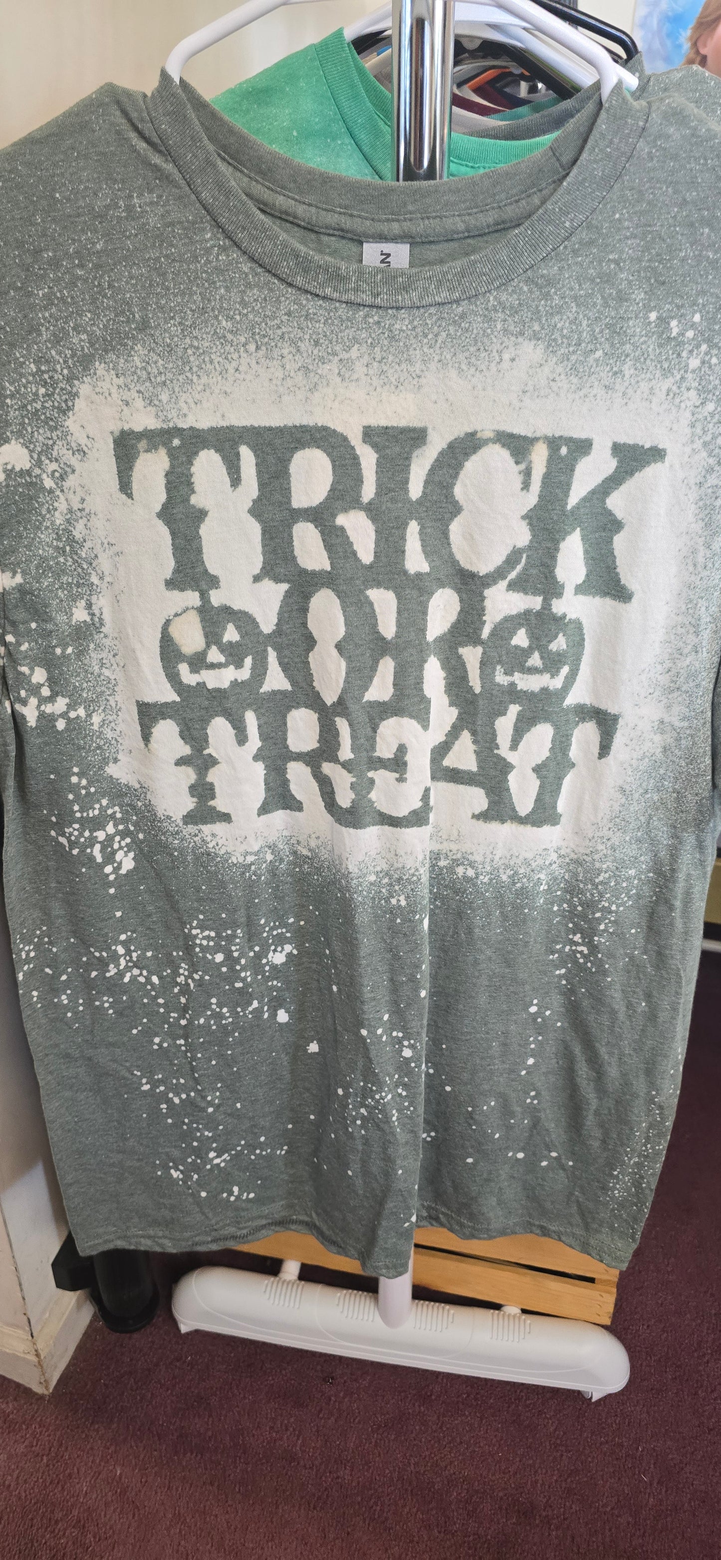 Trick-or-Treat Bleached Tee