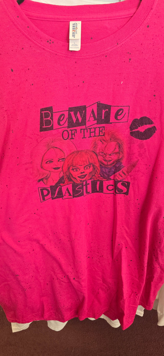 Beware of the Plastics Long Sleeve T-Shirt |Large|