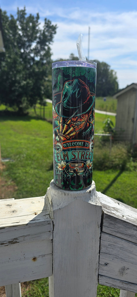 15oz/20oz/30oz Spooky Street Tumbler