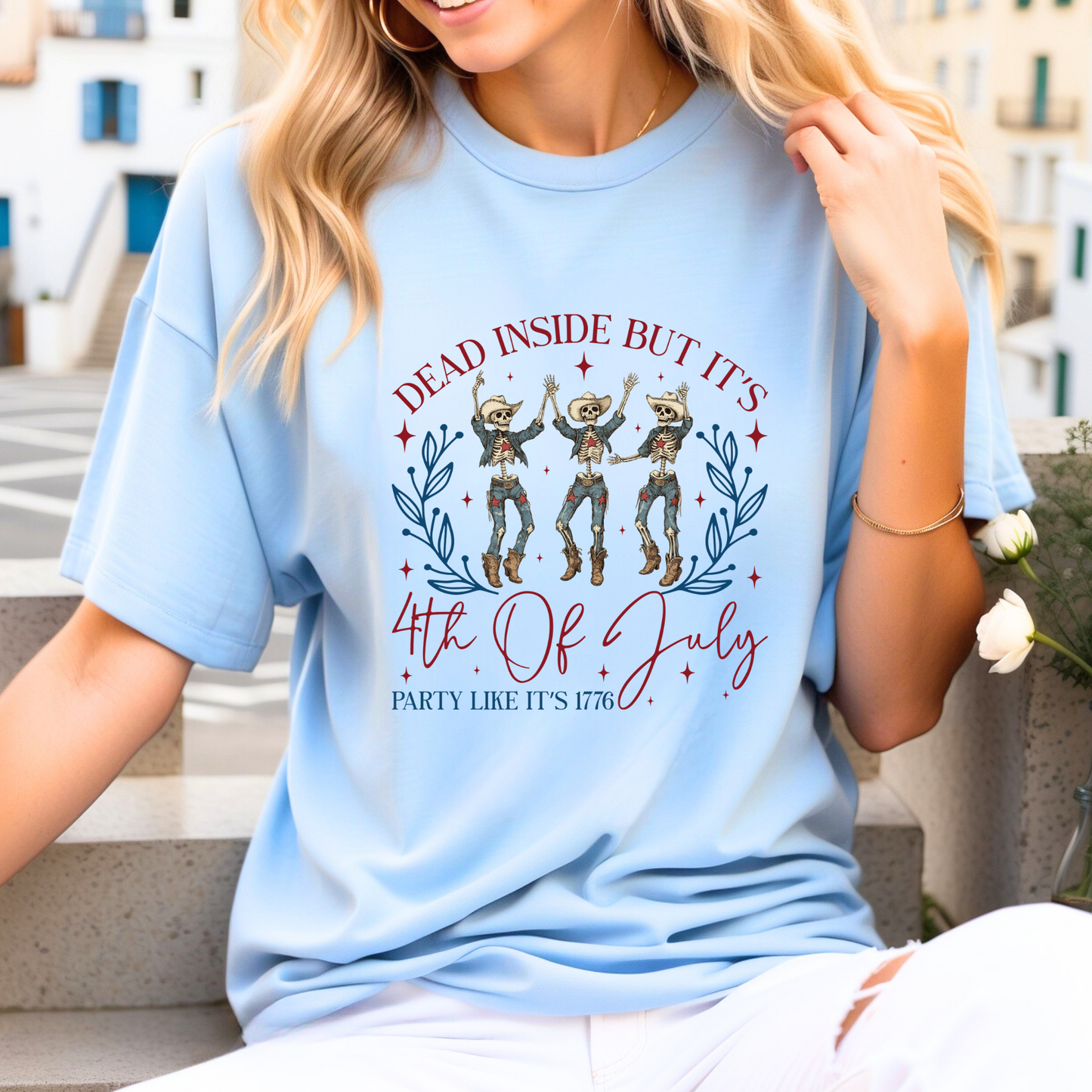 Dead Inside But Its the 4th Graphic Tee