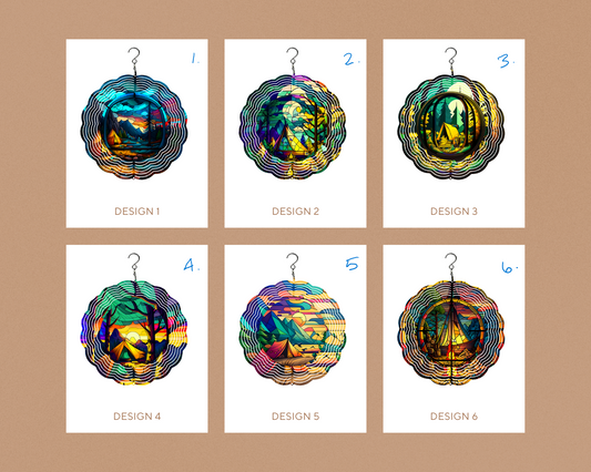 TSR Camping Wind Spinner (Multiple Designs)