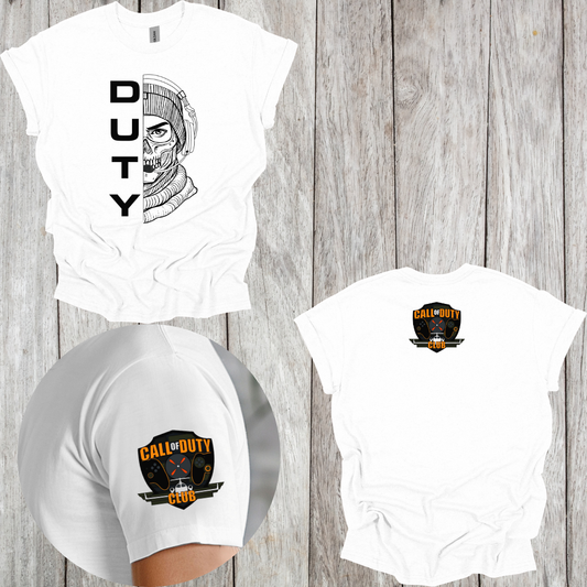COD Club Logo Tee w/ Back & Pocket Patch