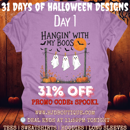 31 Days of Designs: Day 1: Hangin With My Boos