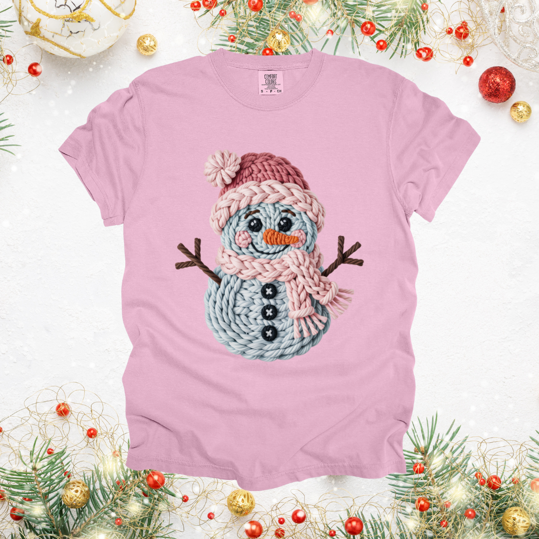 Stitched Snowman Design