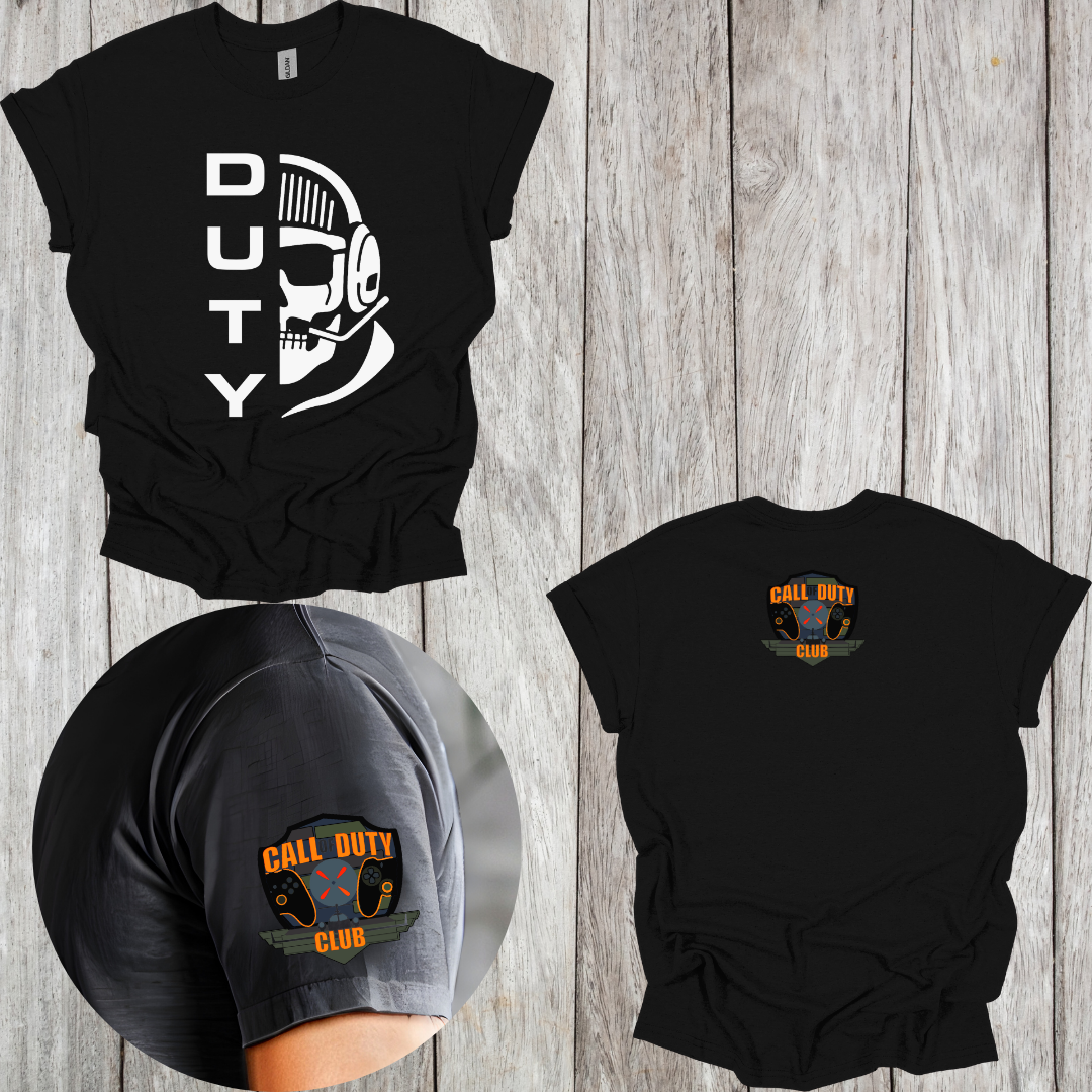 COD Club Logo Tee w/ Back & Pocket Patch