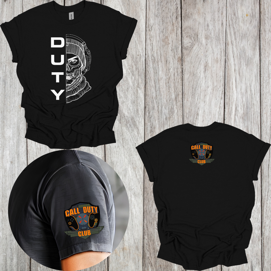 COD Club Logo Tee w/ Back & Pocket Patch