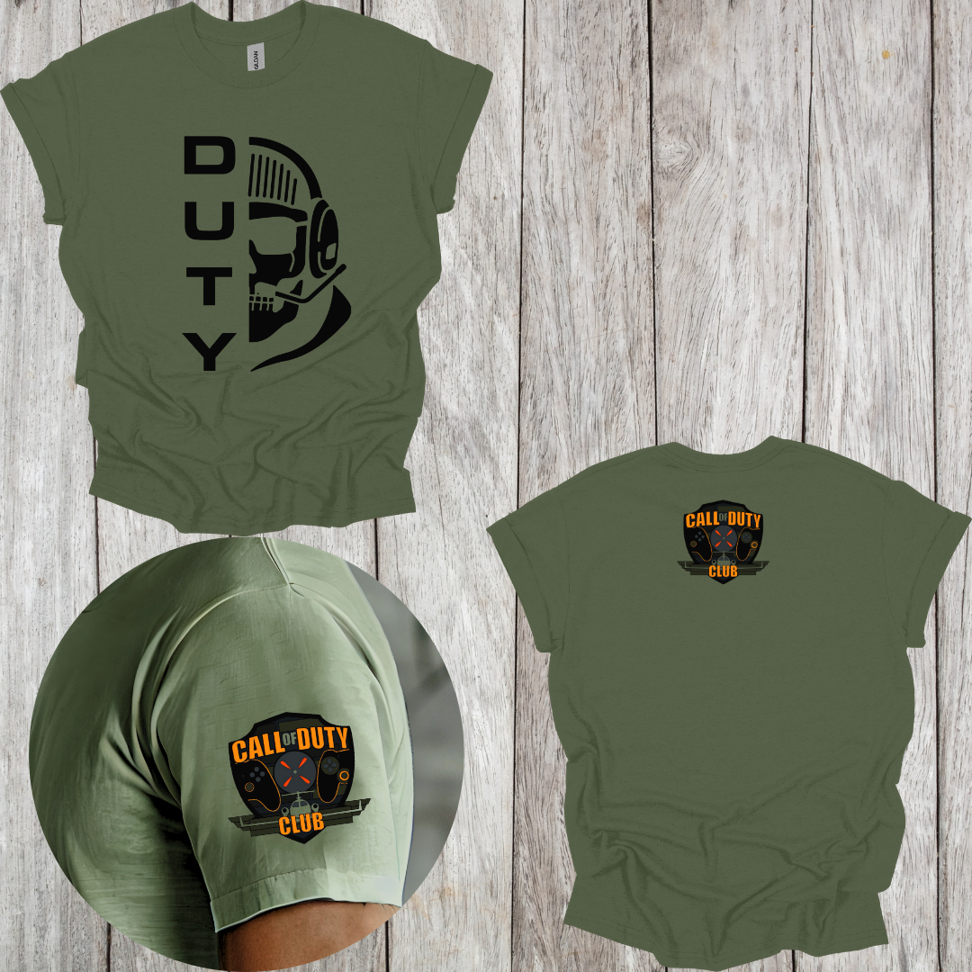 COD Club Logo Tee w/ Back & Pocket Patch