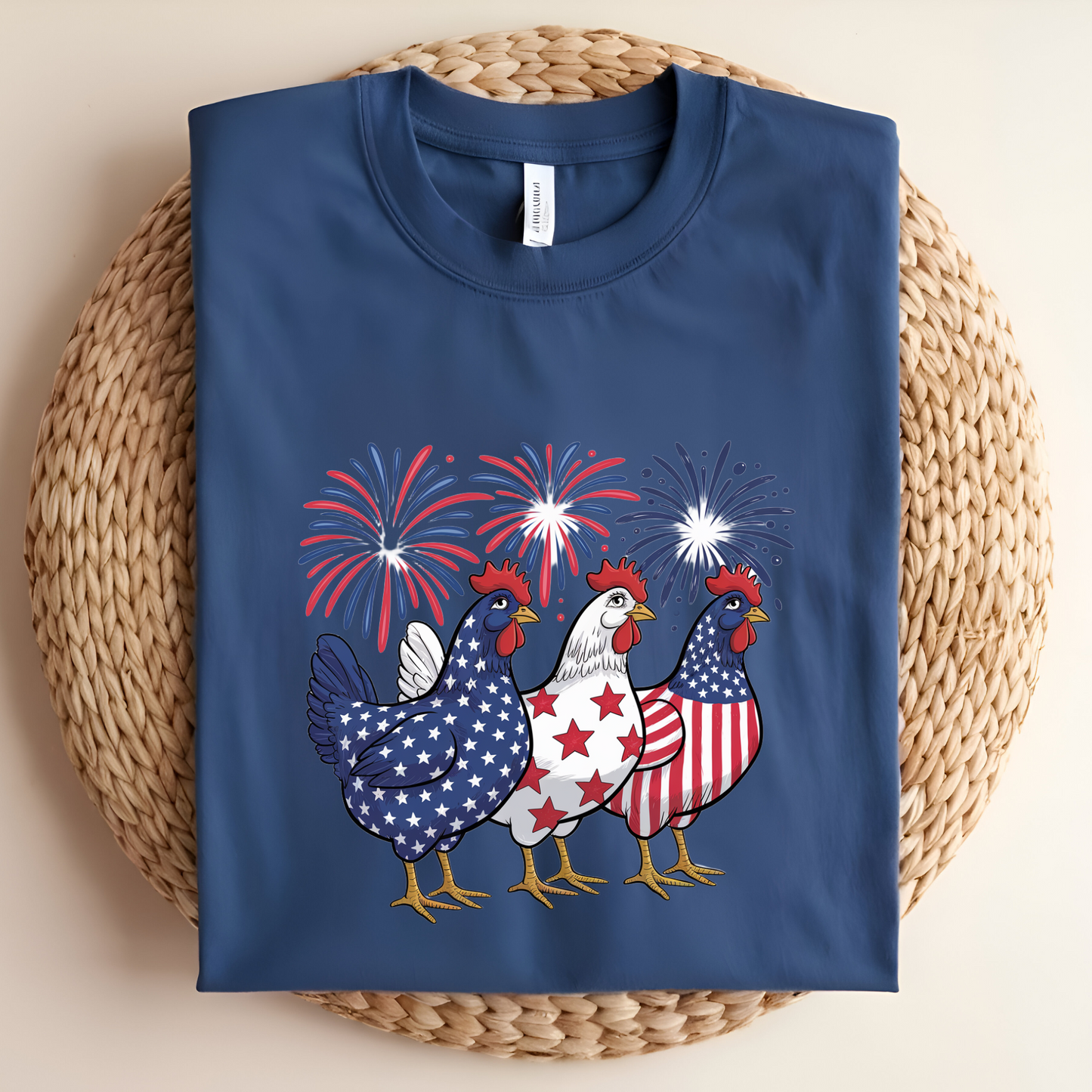 Independent Chickens Graphic Tee