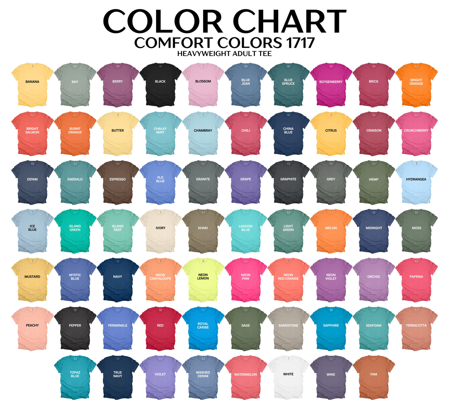 Adult Blank T-Shirt: 4X