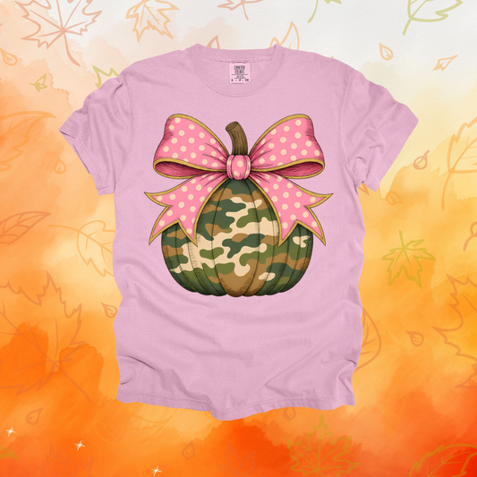 Camo Pumpkin Design