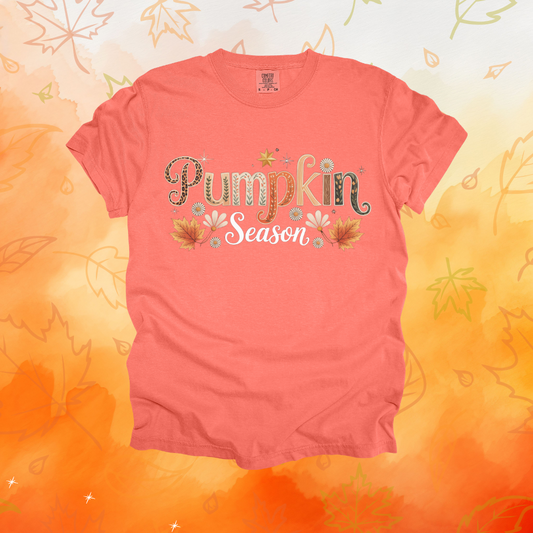 Cute Pumpkin Season Design