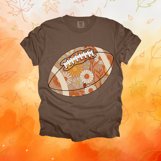 Floral Football Design