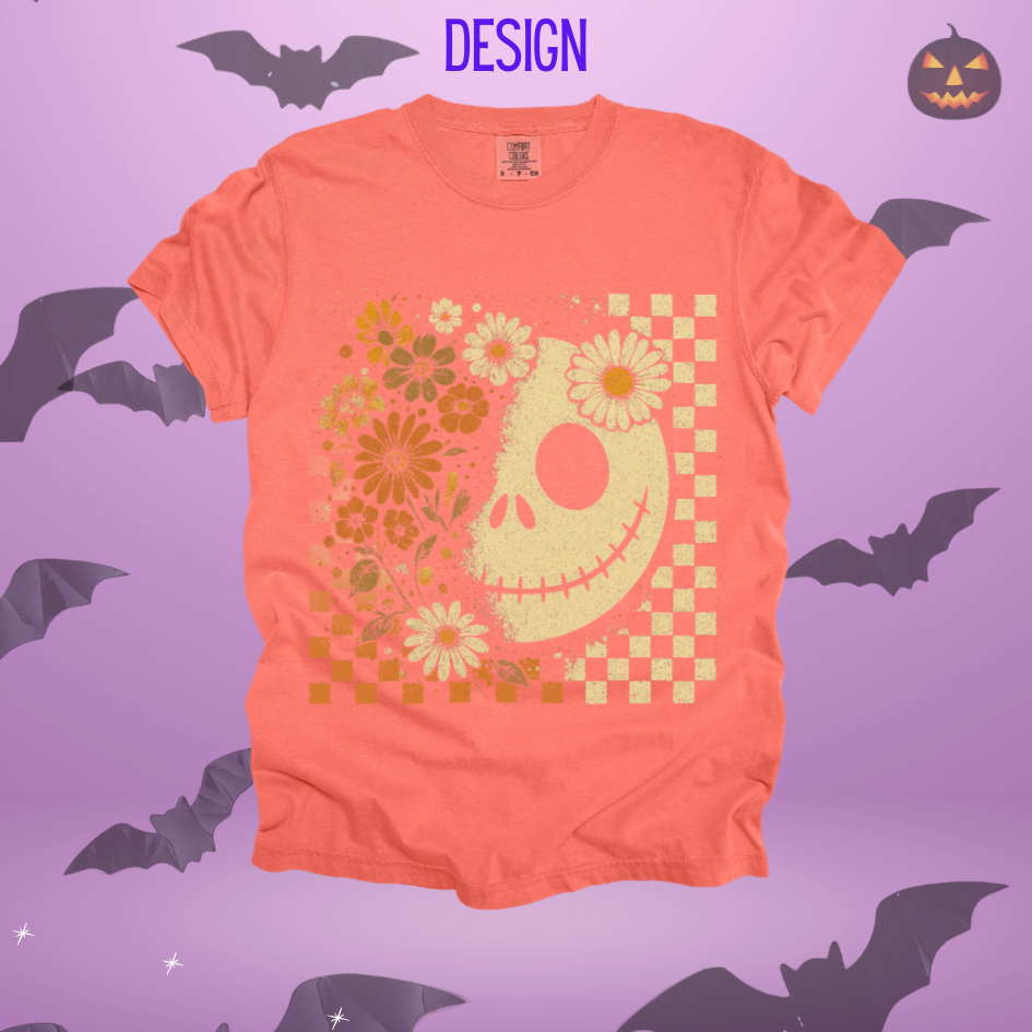 Floral Alternative Skull Design