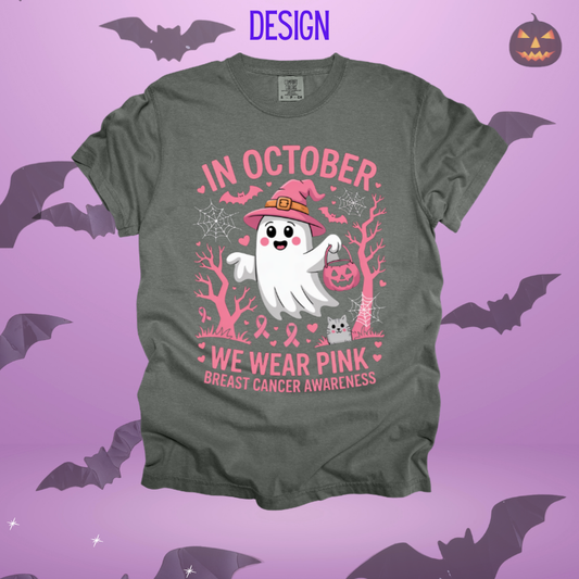 October We Wear Pink Design