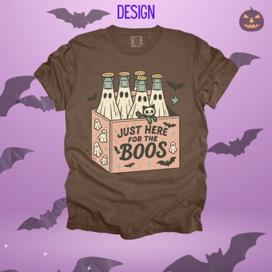 Here For The Boos Design