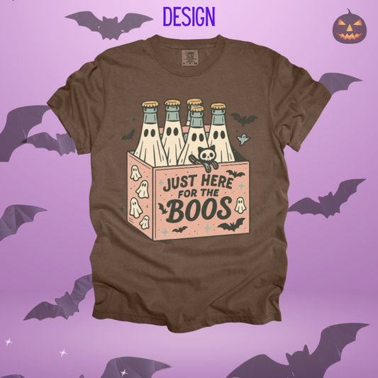 Here For The Boos Design