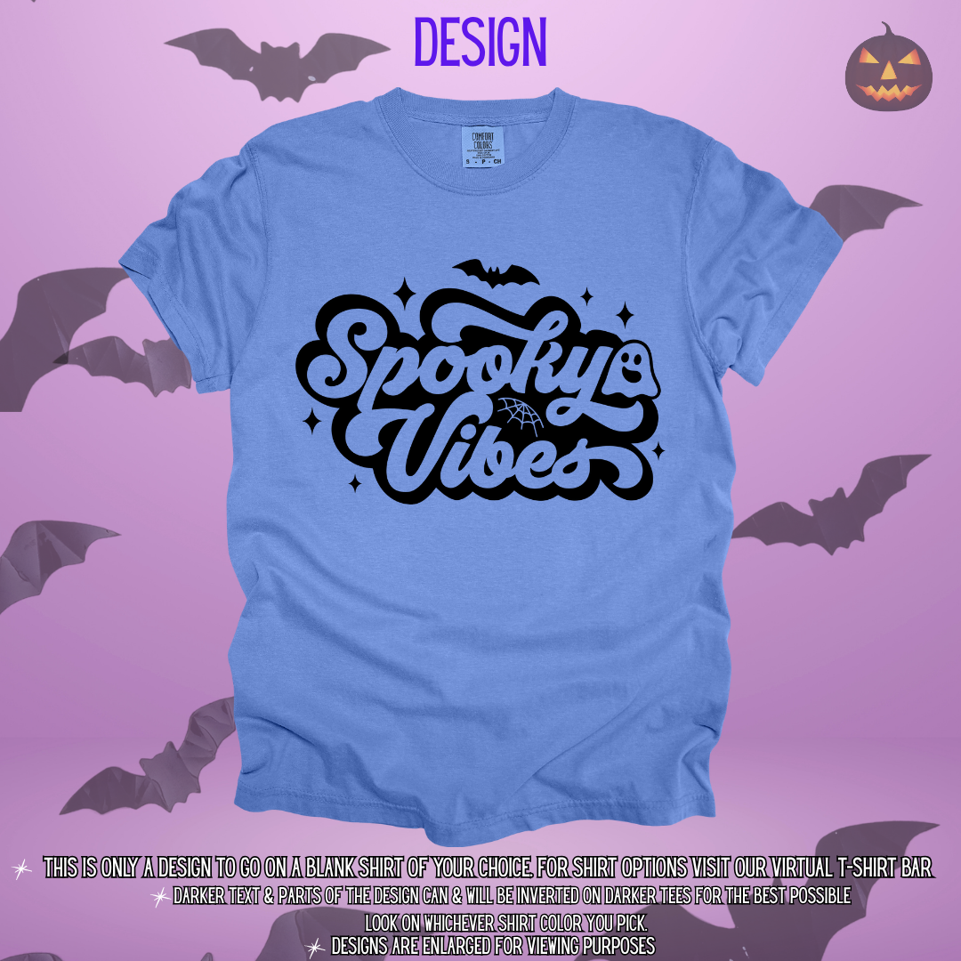 Simple Spooky Vibes Design