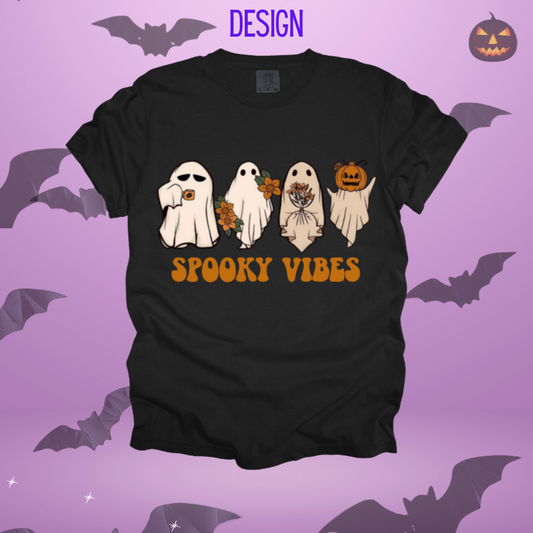Spooky Ghost Vibes Design