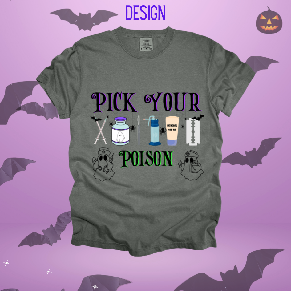 Pick Your Poison Dermatology Design