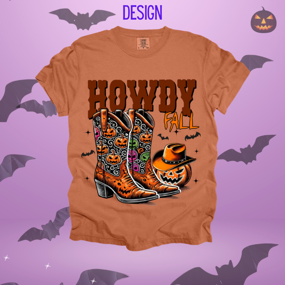 Howdy Fall Boots Design