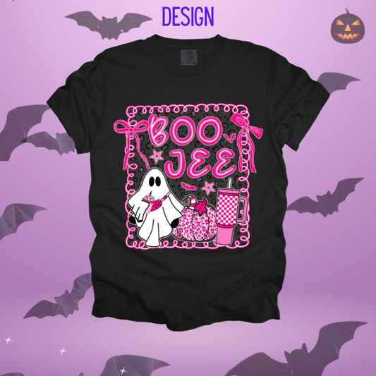 Boo Jee Neon Pink Design
