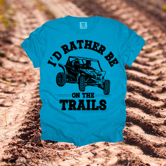 Id Rather Be on the Trails Design