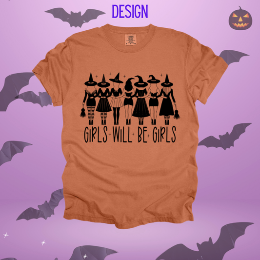 Witches Girls Will Be Girls Design