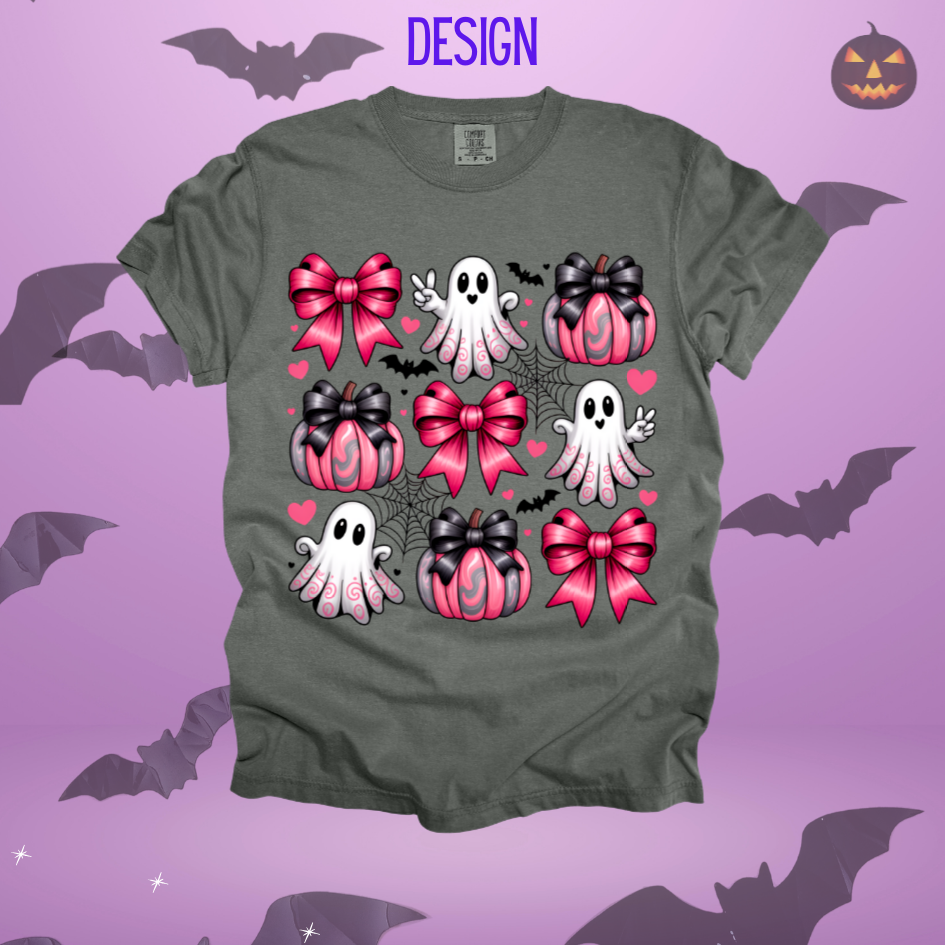 Pink Pumpkins & Ghost Coquette