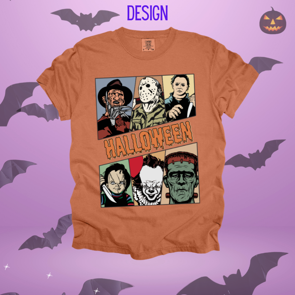 Horror Comic Strip Design