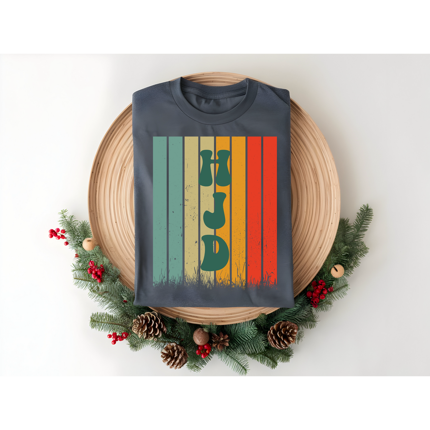 HJD Retro Rainbow Design
