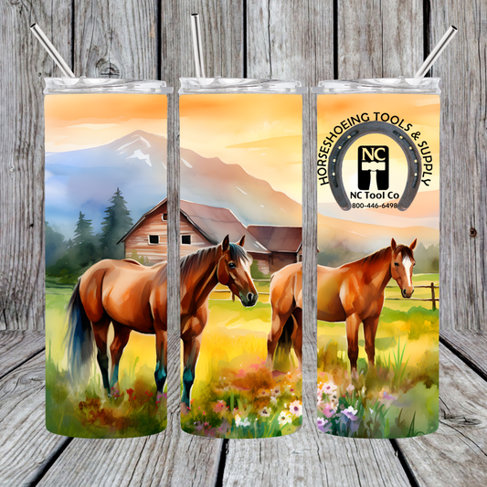 20oz NC Tool Logo Tumbler