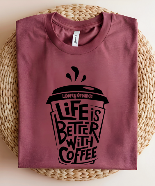 LG Life is Better Bella Canvas Graphic Tee (Sub)