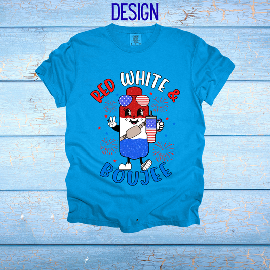 Red, White, Boujee Design