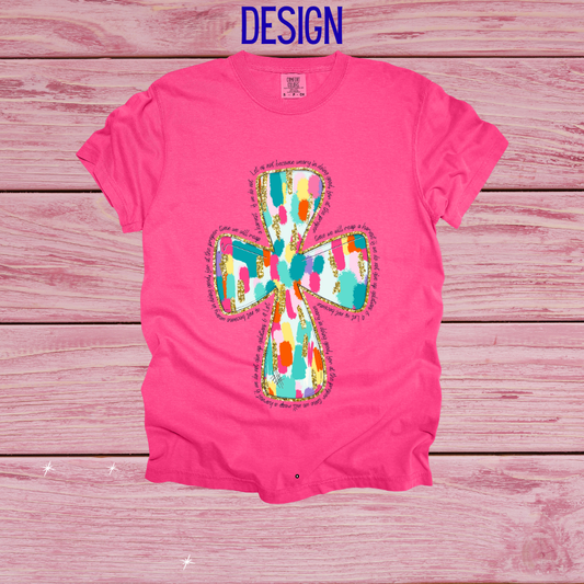 Colorful Cross Design