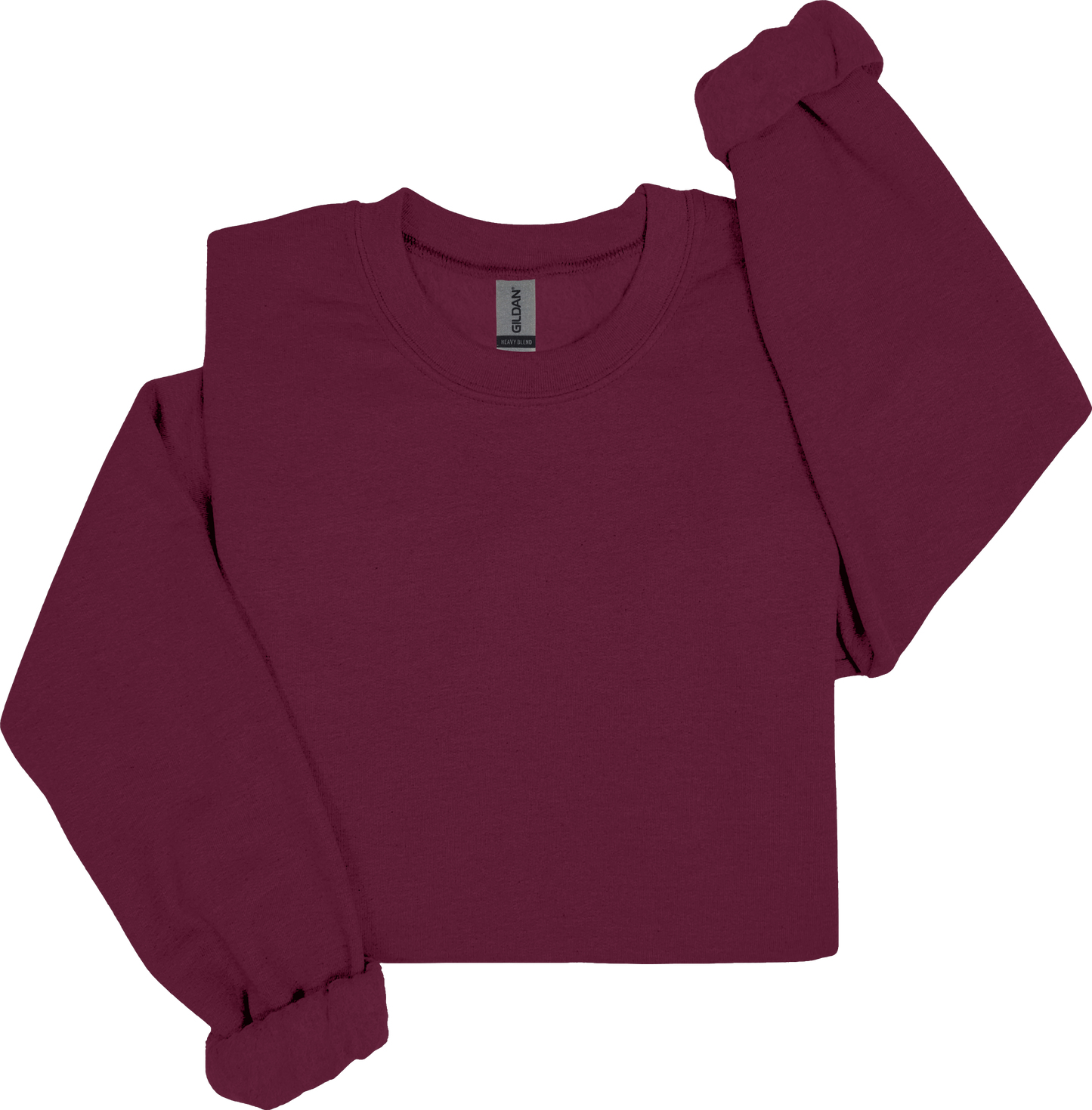 LG Curved Logo Gildan Crewneck Sweatshirt