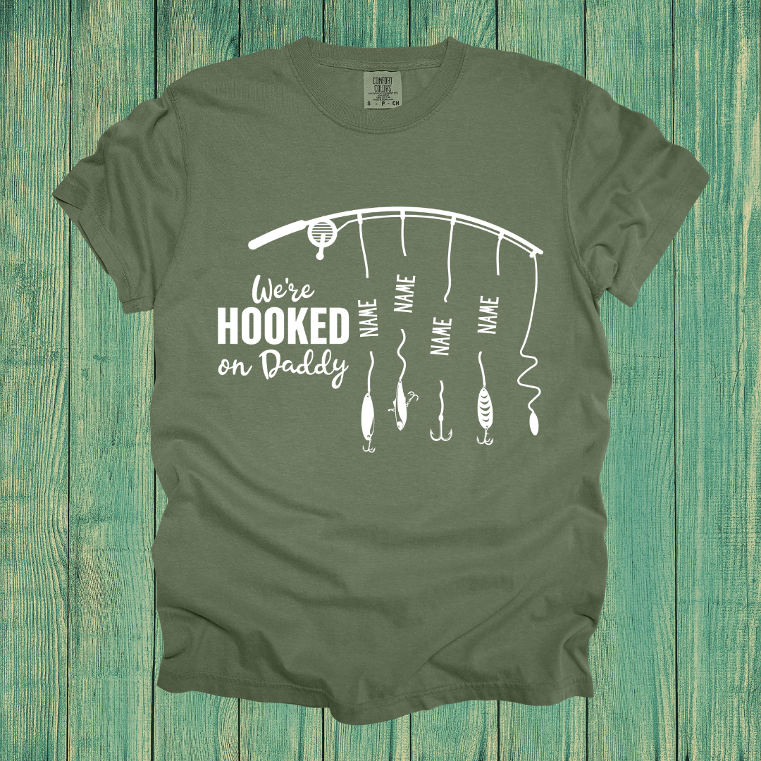 Custom Hooked on Daddy Design