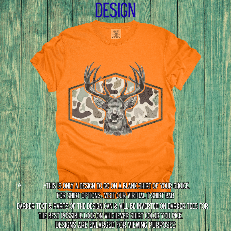 Camo Deer Design