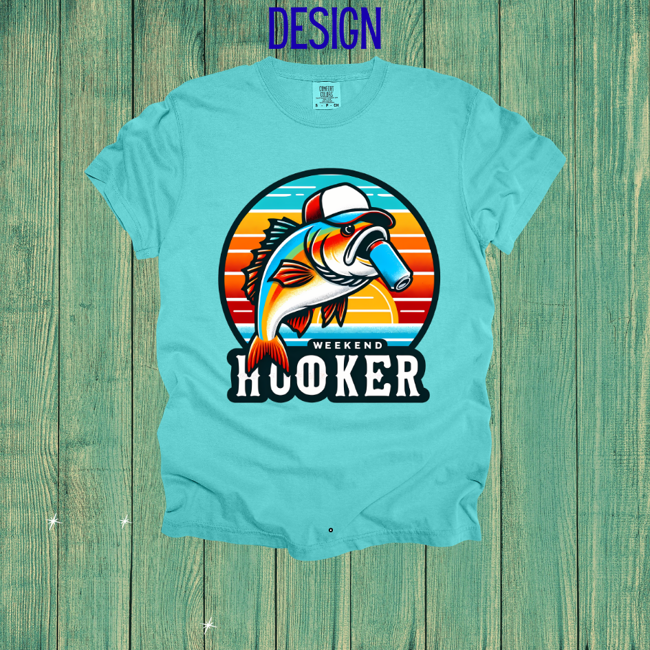 Colorful Weekend Hooker Design