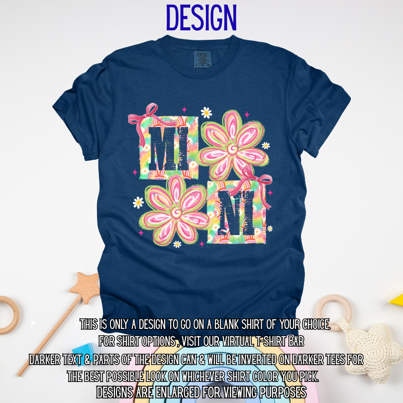Mini Floral Block Design